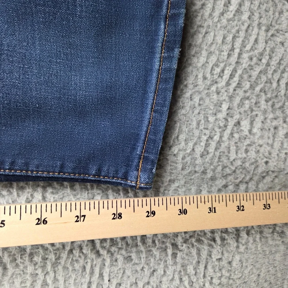 Lee Jeans‎ Mens 34x30 Blue Extreme Motion MVP Regular Fit Straight Leg Stretch